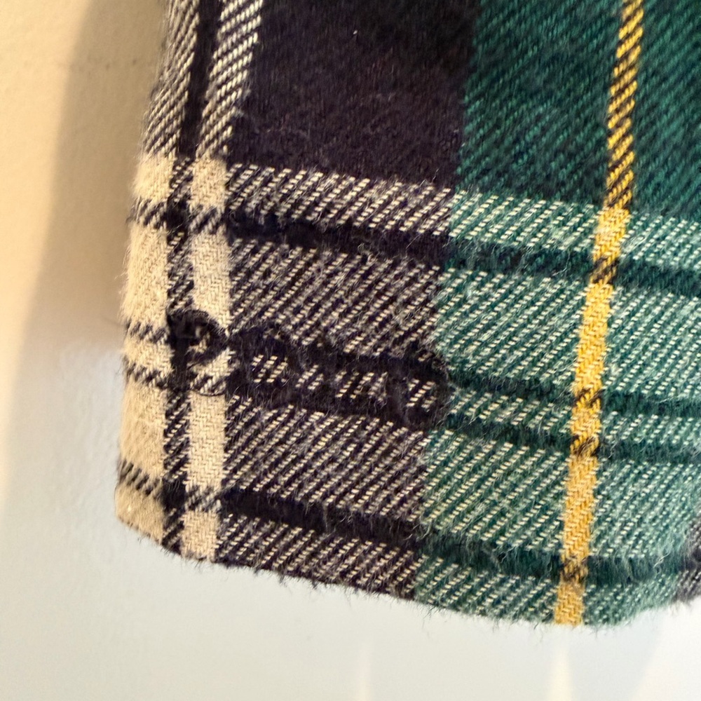 Polo Ralph Lauren Girls Plaid Tartan Holiday Dress Size 4 Red Green Cotton - Picture 3 of 9